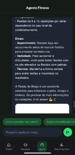 Assistente IA do FitFlow